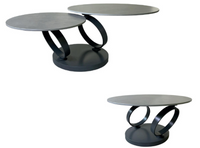 Olympia Occasional Tables - Matte Grey