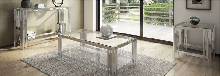 Vasari Occasional Tables - Clear