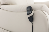 Normandy Riser/Recliner - Cream Leather