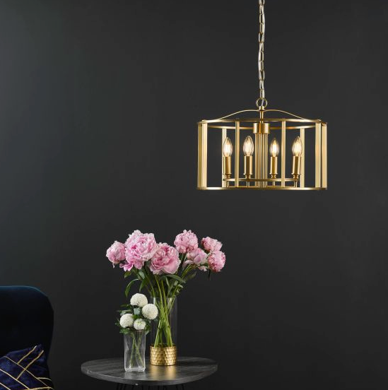 Myka Pendant Collection - Brushed Bronze