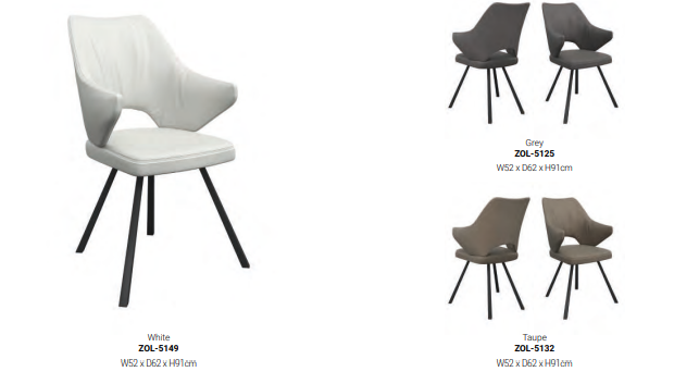 Zola Dining Chair Collection (pair)