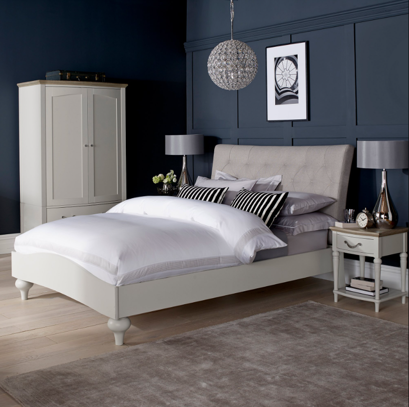 Montreaux Bedroom Collection - Grey Washed Oak and Soft Grey