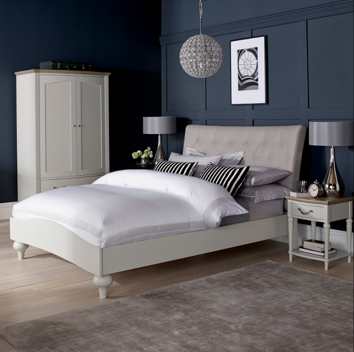 Montreaux Bedroom Collection - Grey Washed Oak and Soft Grey
