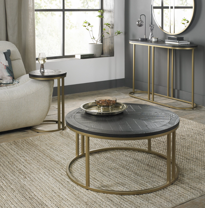 Chevron Living Collection - Peppercorn Ash
