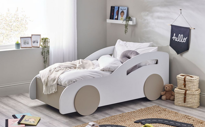 Atlantis Car Bed - White