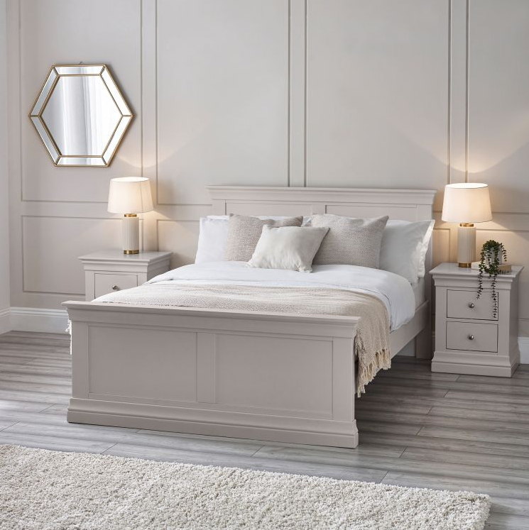Clermont Bedroom Collection - Light Grey