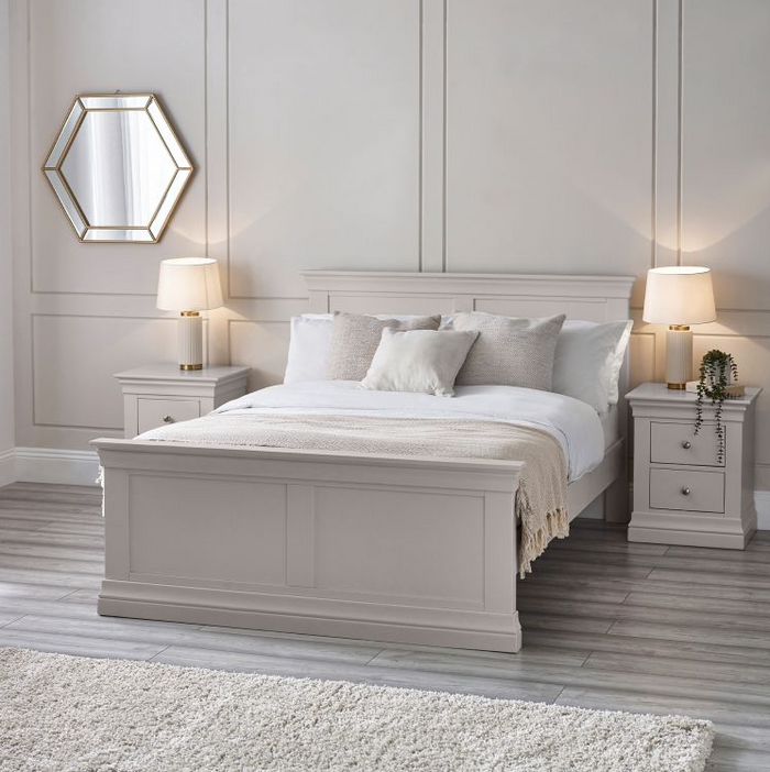 Clermont Bedroom Collection - Light Grey