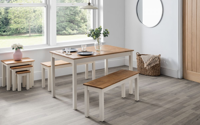 Coxmoor Ivory and Oak Dining Collection