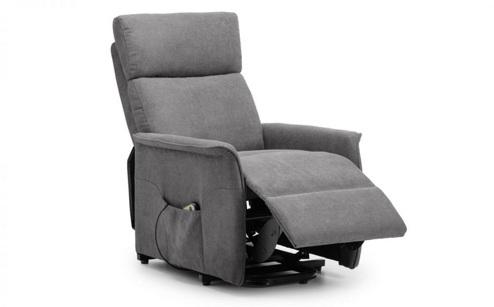 Helena Rise and Recline Chair - Charcoal