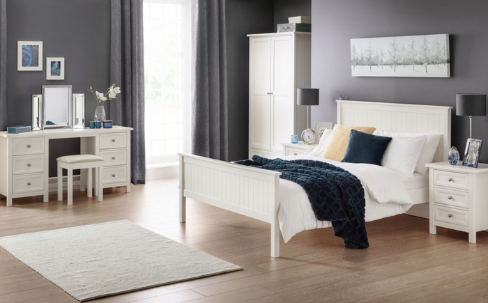 Maine Bedroom Collection - Surf White