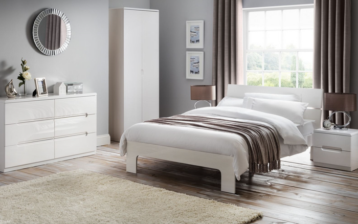 Manhattan Bedroom Collection - Gloss White