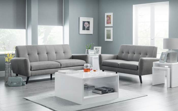 Manhattan Living Collection - Gloss White