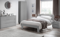 Manhattan Bedroom Collection - Gloss Grey