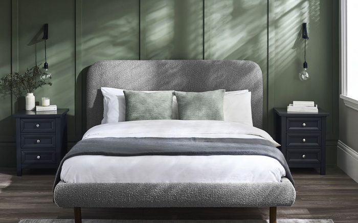Hannah Boucle Bed