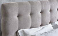 Odette Bed - Light Taupe