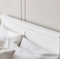 Clermont Beds - Surf White