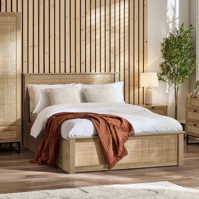 Padstow Ottoman Beds - Oak