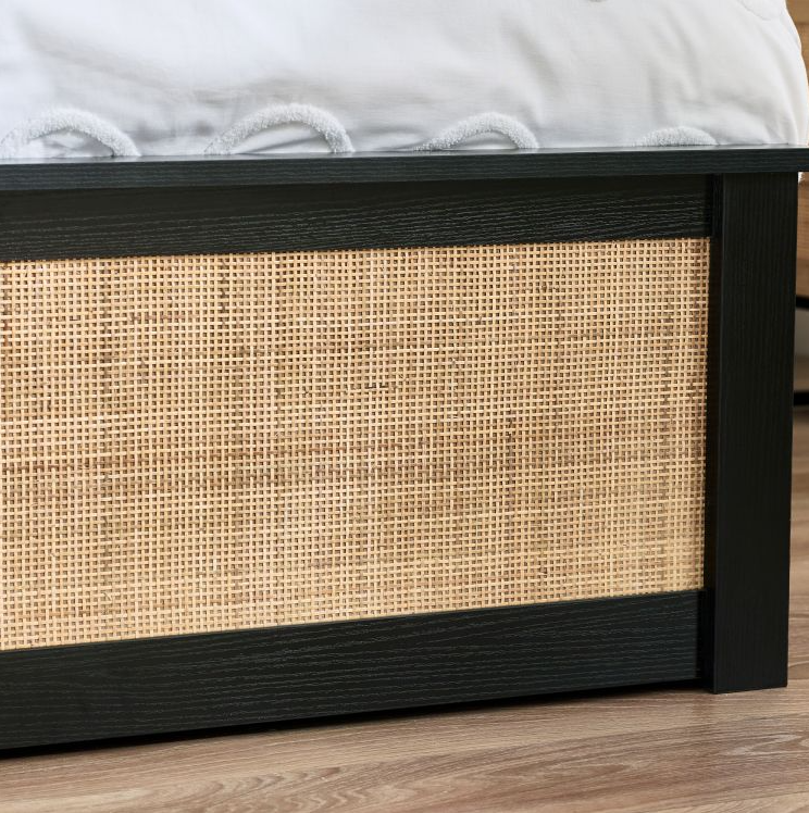 Padstow Ottoman Beds - Black