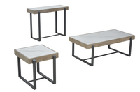 Hanson Occasional Tables - Snow Mountain/Gun Grey