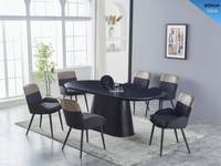Calgary Dining Table - Black