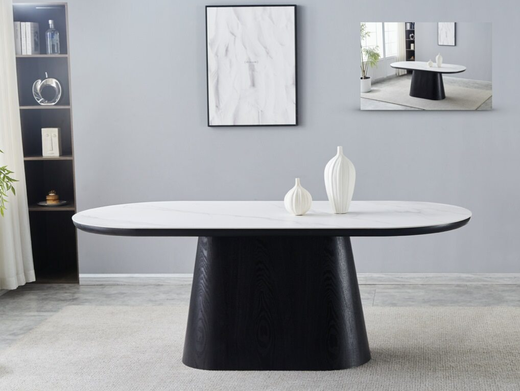 Calgary Dining Table - White