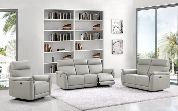 Carlton Electric Upholstery Collection - Light Grey