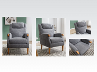 Lisbon Upholstery Collection - Steel Blue