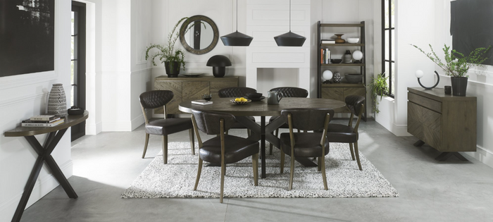 Ellipse Living Collection - Fumed Oak