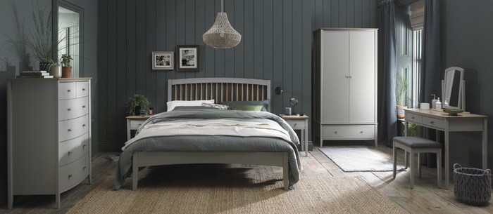 Whitby Bedroom Collection - Scandi Oak & Warm Grey