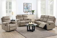 Barkley Manual Recliner Upholstery Collection - Brown