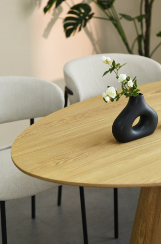 Cleveland Oval Dining Table - Natural