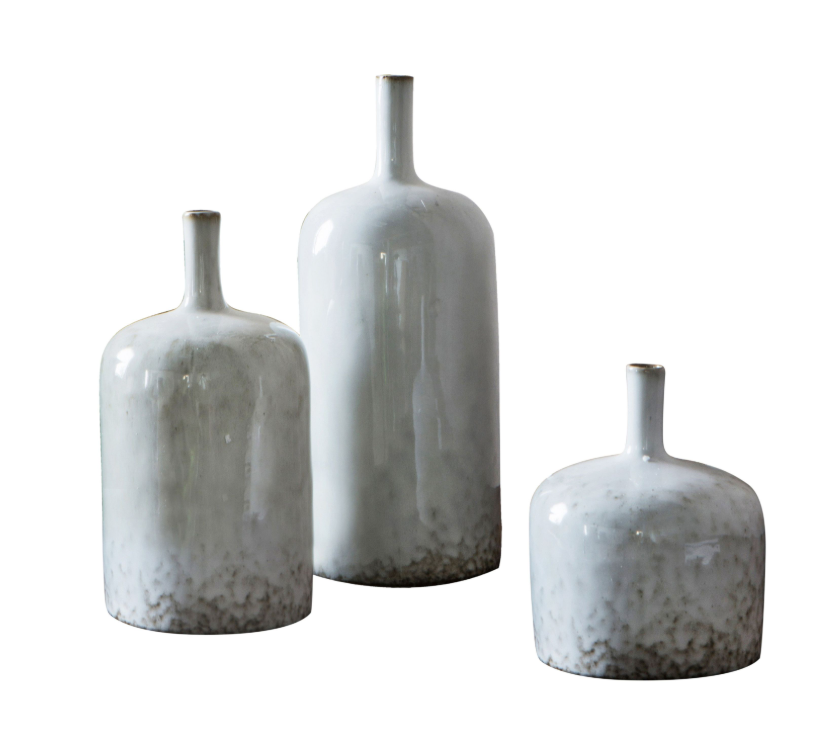 Vormark Ornamental Vases (Set of 3) - Natural