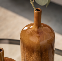 Vormark Ornamental Vases (Set of 3) - Brown *IN STOCK*