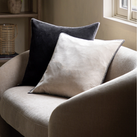 Nico Velvet Cushion - Taupe *IN STOCK*