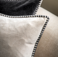 Nico Velvet Cushion - Taupe *IN STOCK*