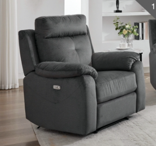 Palermo Upholstery Collection - Anthracite