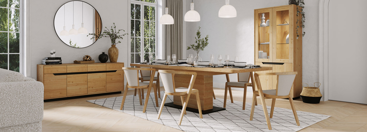 Paxton Living and Dining Collection - White Oak