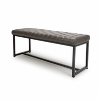 Archer Dining Chair Collection - Grey Leather Effect