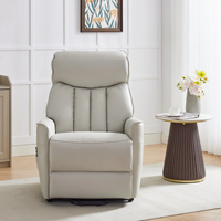 Barcelona Quad Motor Riser Recliner - Sandy Fabric