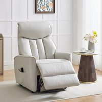 Barcelona Quad Motor Riser Recliner - Sandy Fabric