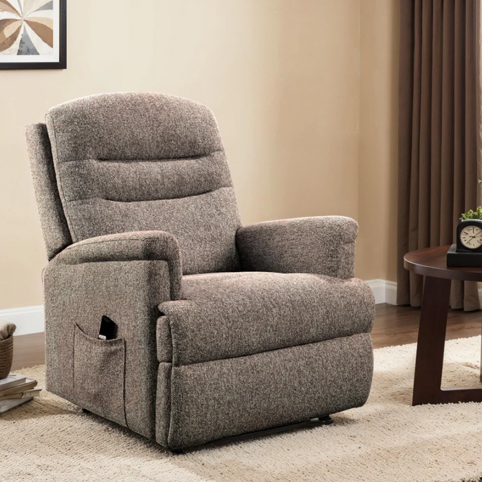 Willow Riser/Recliner - Coffee Fabric