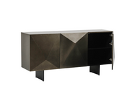 Atlas 3 Door Sideboard - Brown