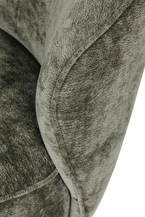 Edie Swivel Accent Chair - Green