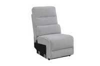 Eloise Manual Reclining Upholstery Collection - Grey