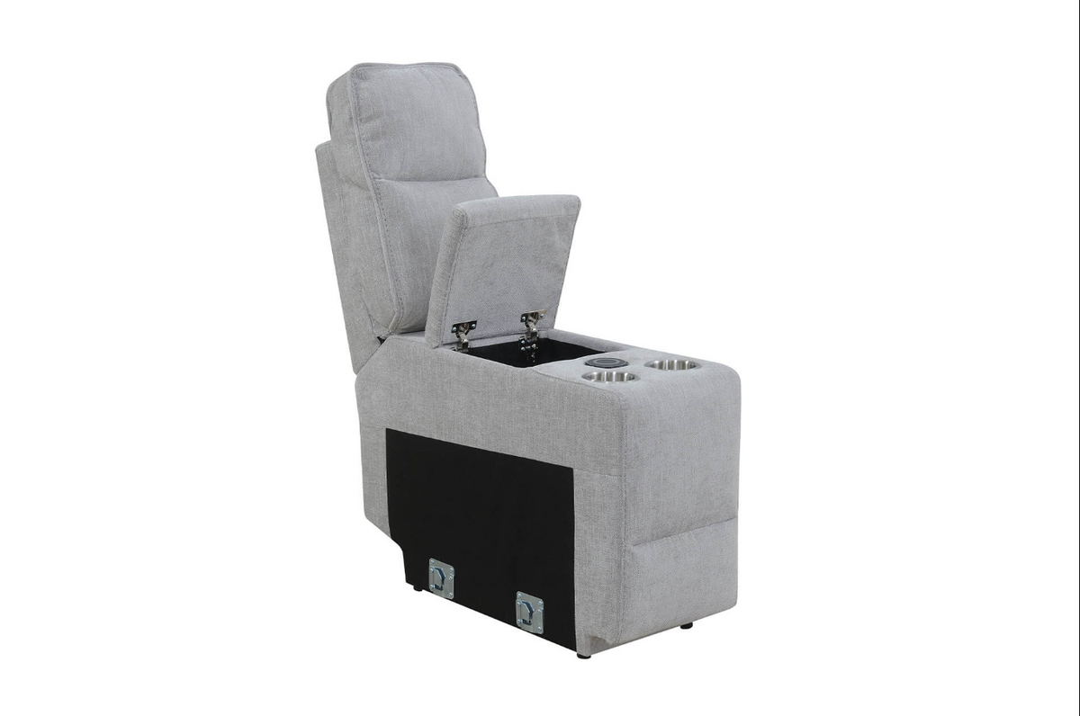 Eloise Manual Reclining Upholstery Collection - Grey