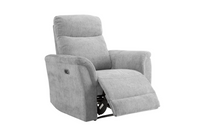 Maude Electric Recliner Upholstery Collection - Grey