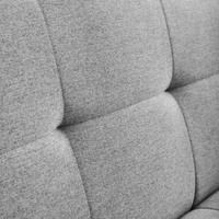 Alfie 3 Seater Storage Sofabed - Grey Linen