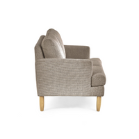 Daisy Compact 2 Seater Sofa - Coyote Grey