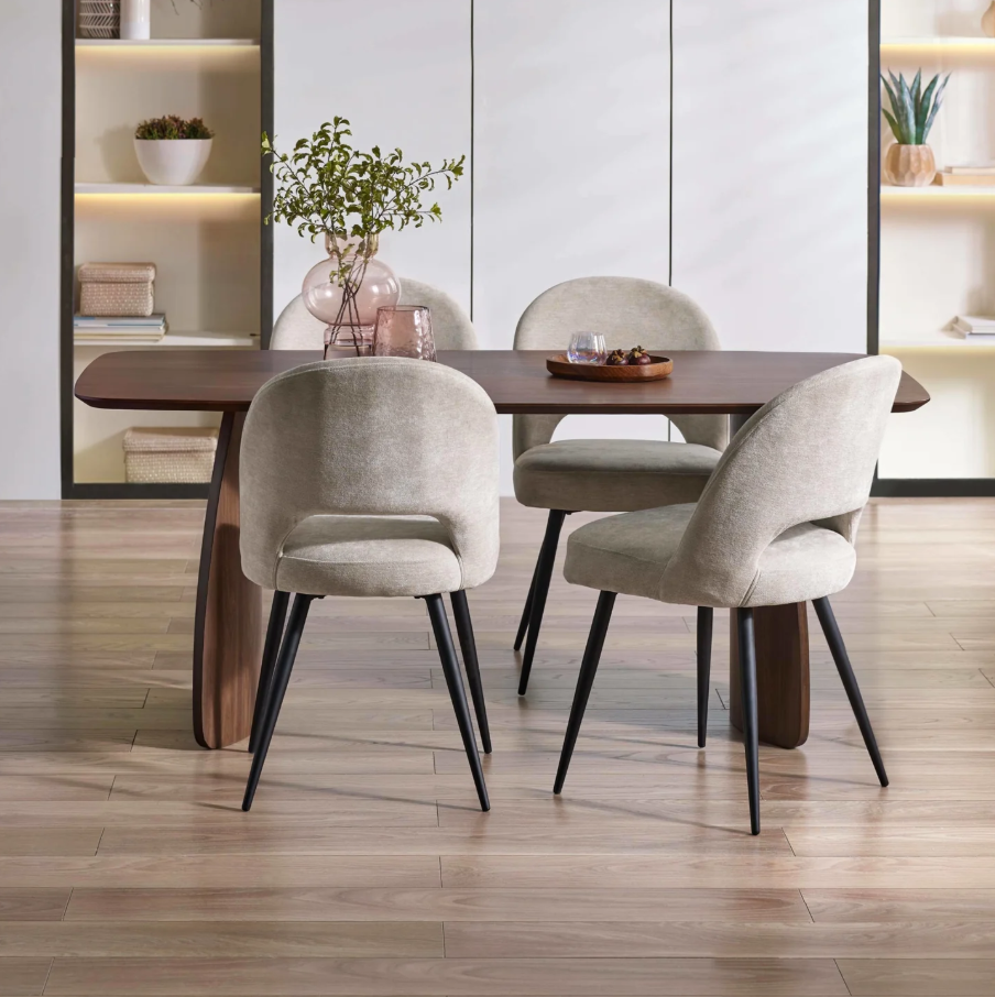 Ella Dining Chair Pair - Calico