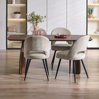 Ella Dining Chair Pair - Calico